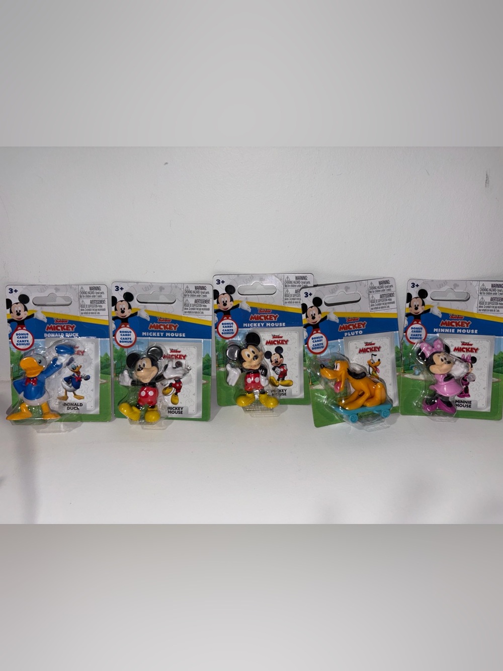 Just Play Disney Junior Mickey Mouse and friends complete set cake topper 5 set